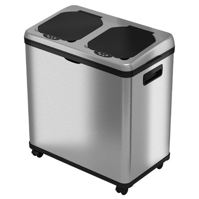 Gravelle Steel Kitchen Trash Can - 60L