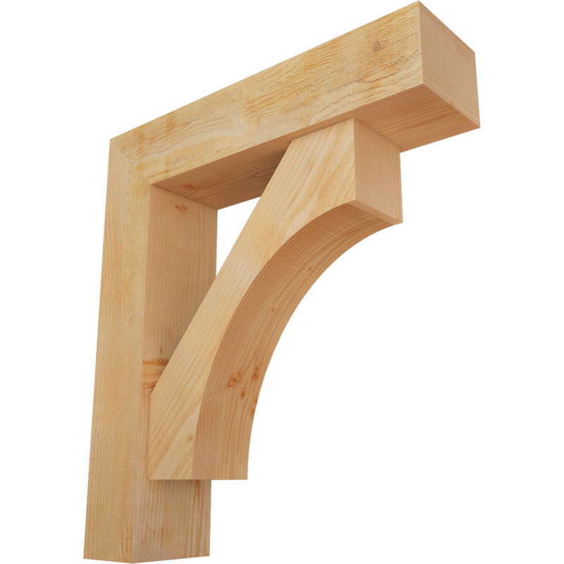 Support Westlake Block avec support décalé, 36 x 32, Sapin Douglas de l 8 po (scié brut)