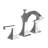 Joffrey Widespread Bathroom Faucet with Drain Assembly-40526652