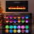 36"W Electric Fireplaces Heater, Recessed Ultra Thin Wall Mounted,Low Noise,8HTimer & Remote Control For Living Room with Overheating Protection,Crystal & 12 Adjustable Color,750W/1500W