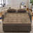 Pastiche Convertible Sofa With A Reversible Backrest Cushion, Side Pockets, Usb Ports, A Phone Holder And Pillows-1032796224