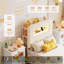 Ensemble de chambre à coucher lumineuse 3 pièces - Lit de rangement à DEL et commodes à DEL avec station de charge-134036458-134036459