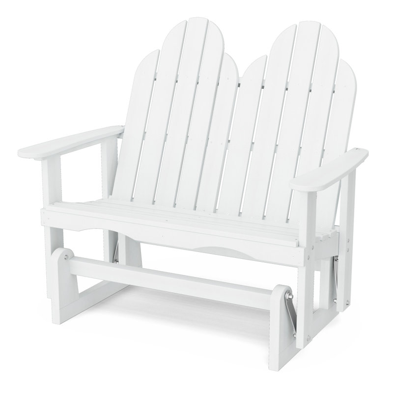 Fauteuil oscillant classique Adirondack, Blanc