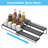 Freestanding Spice Rack with Adjustable Racks