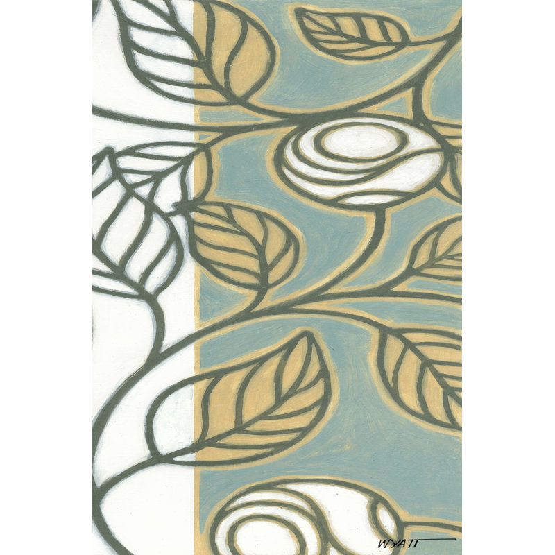 Flourish IV by Norman Wyatt Jr. - Wrapped Canvas Print, 46cm H x 30cm W
