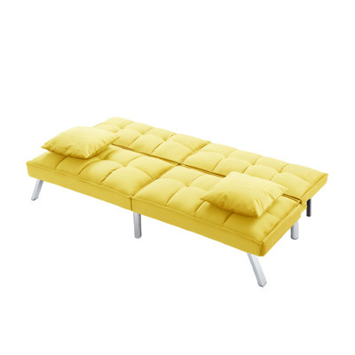 73'' Tufted Convertible Sleeper Futon Sofa