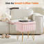 Tabouret de coiffeuse avec rangement-79888021