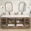 Meuble-lavabo autoportant avec lavabo double 70,8 po Carla-500595061-500595065