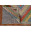 Tapis géométrique en laine pour vestibule Kilim