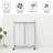 34'' H x 25'' W Utility Cart with Wheels