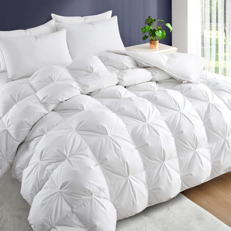 Édredon en duvet pour l'hiver, Lit simple
