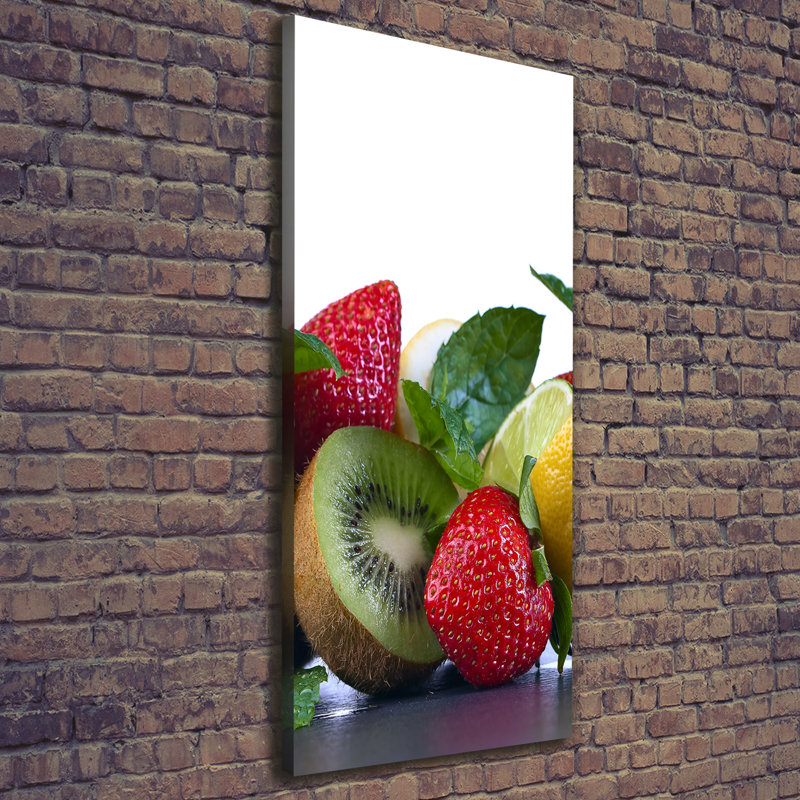 Fruits - Wrapped Canvas Print