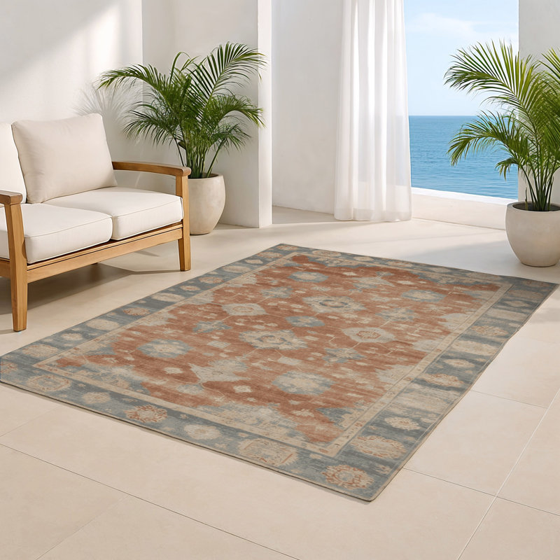 Tapis gris intérieur et extérieur surteint, Rectangulaire 8 pi x 10 pi