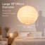 Irregular Paper Sphere Pendant Shade-18563005