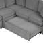 Canapé-lit modulaire convertible en L 84,7 po-148739498