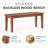 Weldy Solid Wood Bench-1321360547