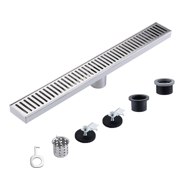 24'' W Linear Grid, Brushed Nickel