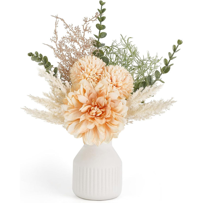 Arrangement in Vase, Champagne