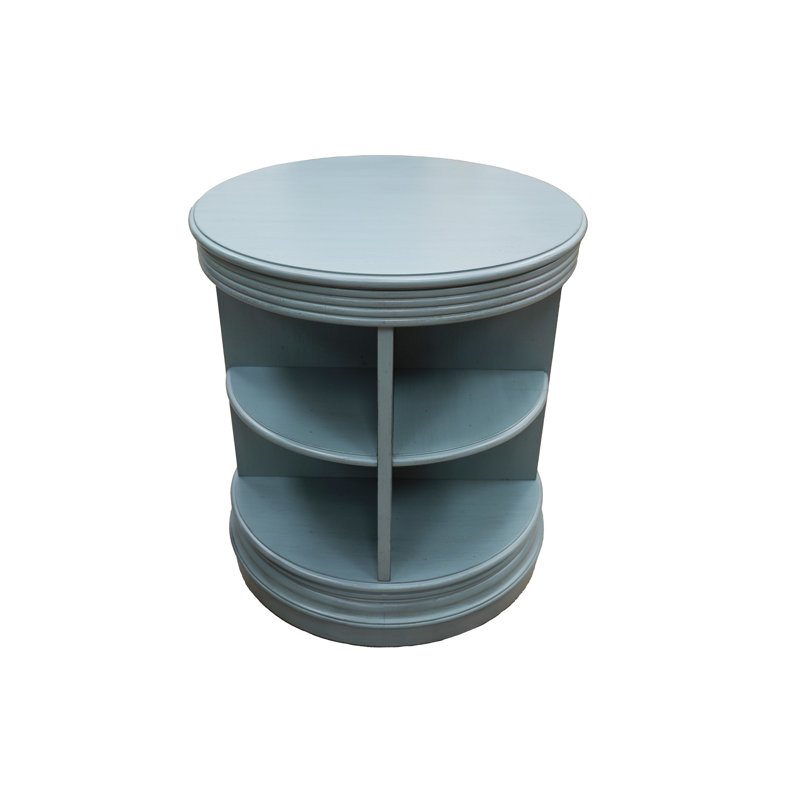 Solid Wood Top End Table
