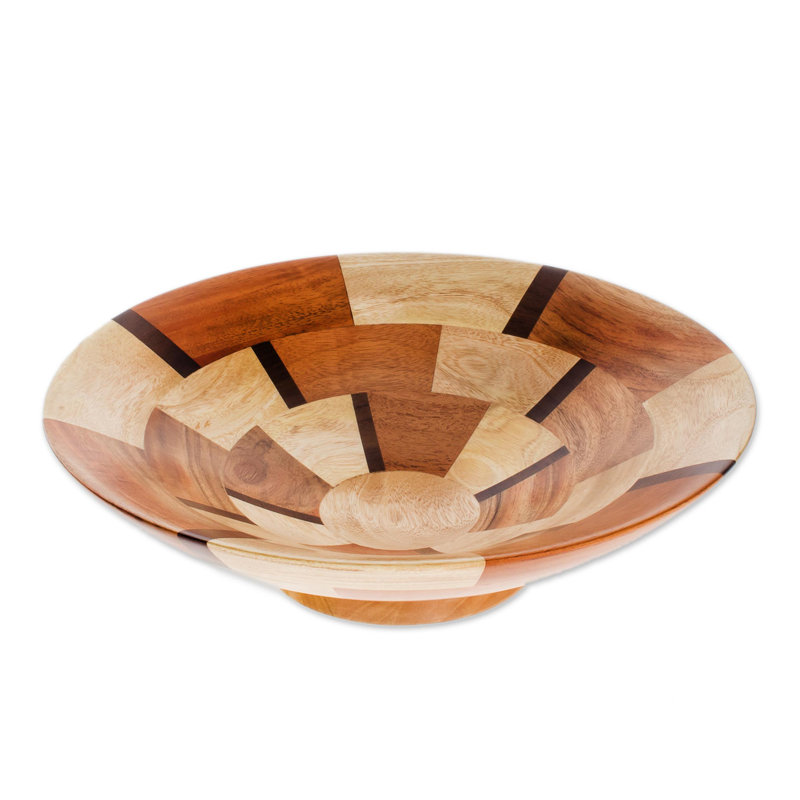 Bol de service en bois Grado Wheels
