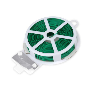 Rouleau de fil de jardinage vert