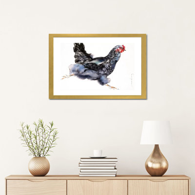 «Sprint Chicken» par Soo Beng Lim - reproduction d'art