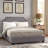 Upholstered Metal Platform Bed-981356870-981356868