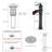 Single-handle Bathroom Faucet with Drain Assembly-71770740