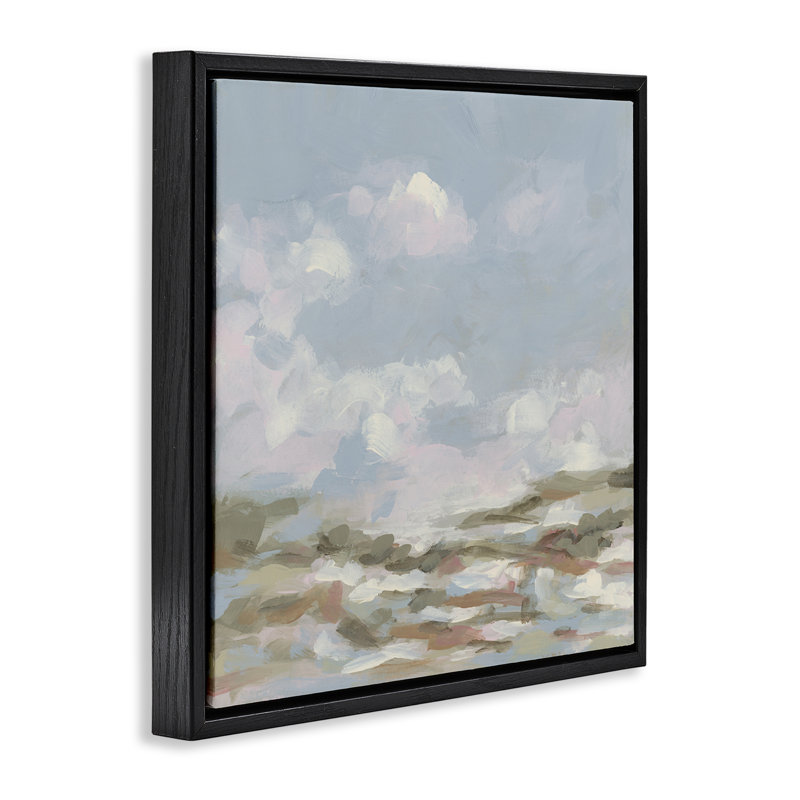 «North Coast Clouds», art mural sur toile flottante, design par June Erica Vess, H 18 po x l 18 po
