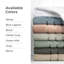 Cariloha - drap de bain extra lisse - Viscose - 40 po x 70 po-110925202