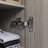 63" W 4-Door Wardrobe Armoire with 2 Hanging Rods, 5 Interior Shelves and 2 Upper Storage Compartments-1083989525