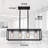 Dionna 4 - Light Dimmable Rectangle Chandelier-1235979854