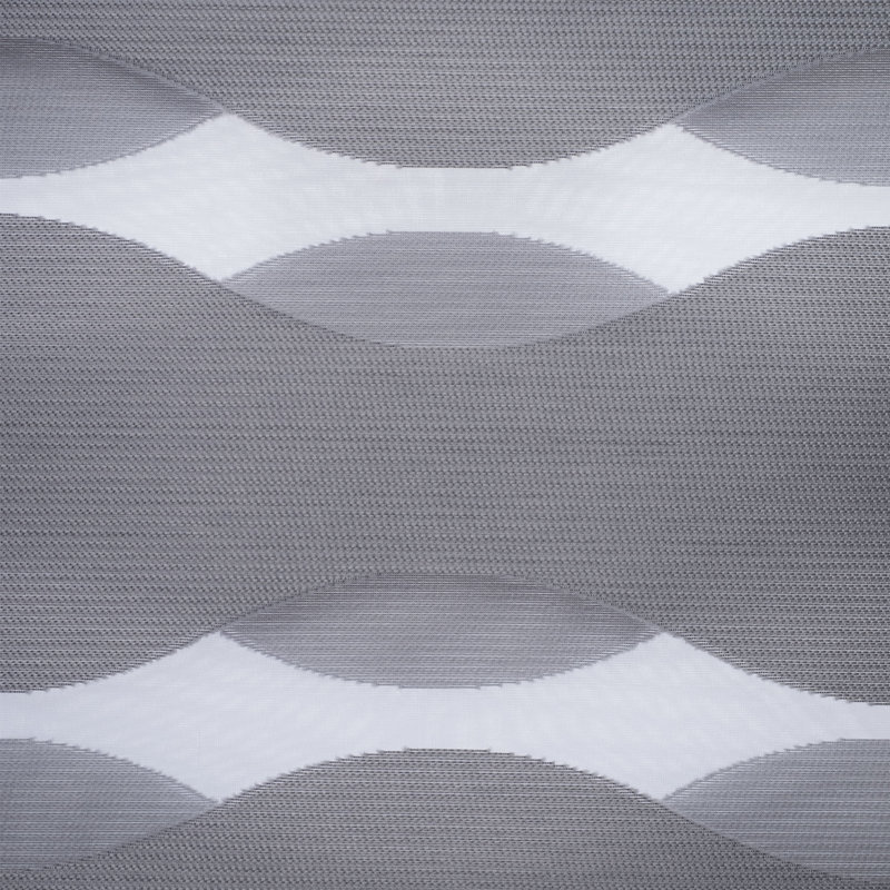 Semi Sheer Roll-Up Blind, 80cm W x 210cm L, Grey