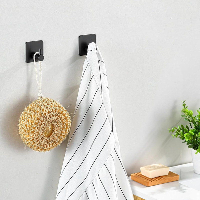 Ensemble d'accessoires de salle de bain matte Ensemble de quincaillerie de salle de bain en acier inoxydable Porte-serviettes pour salle de bain mural