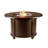 Aerne Round Propane Smokeless Fire Pit Table with Hidden Fuel Tank-1584685172