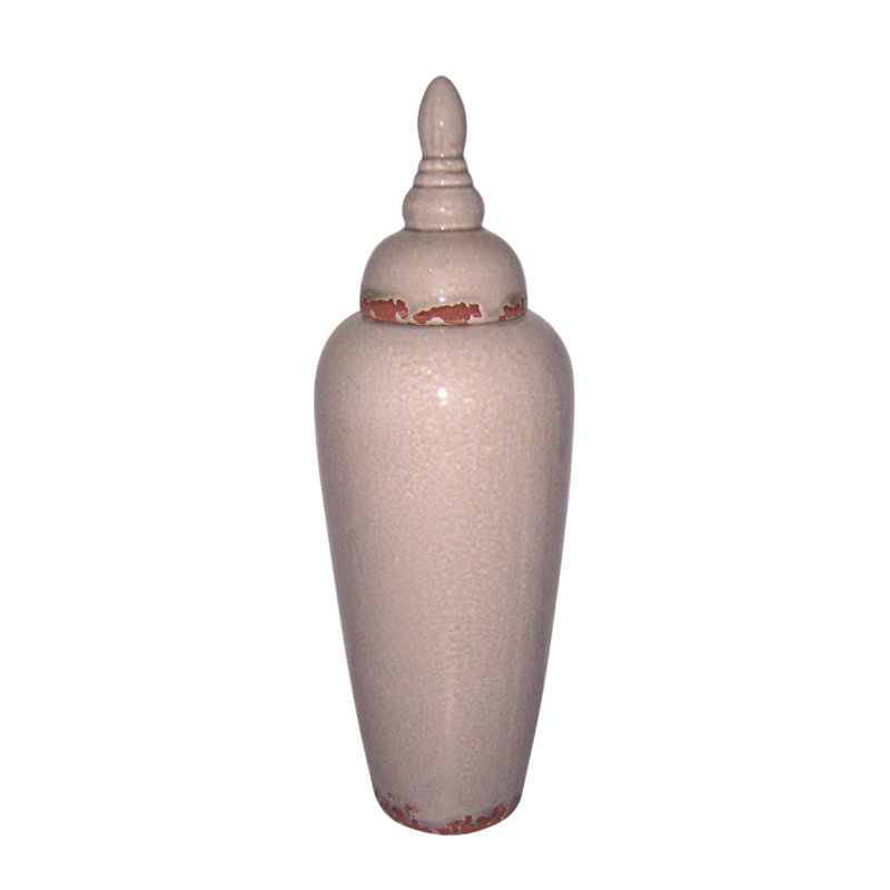Pot de rangement en céramique, H 15 po x l 5 po x P 5 po