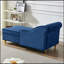 Chaise longue moderne avec revêtement en velours-1558705434