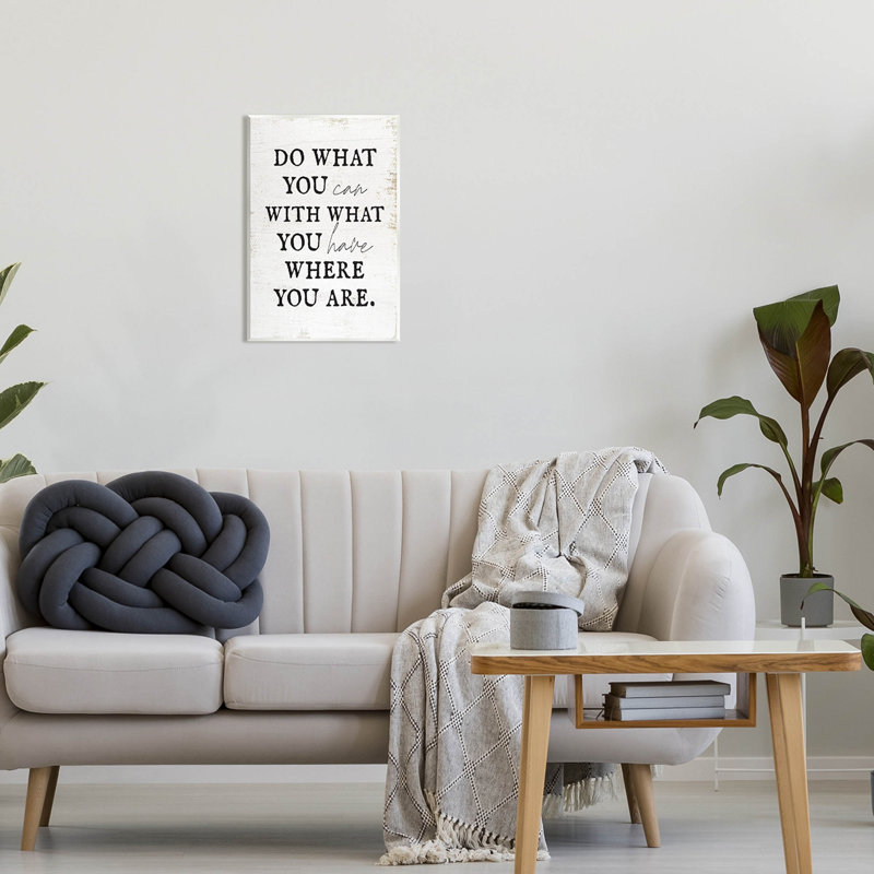 Do Do You You at-079, H 19 po x l 13 po x P 0,5 po, Plaque murale