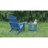 Outdoor Adjustable Lounge Chair with Cup HolderFor Patio Relaxation & Garden Leisure Gatherings,HIPS material-129379066