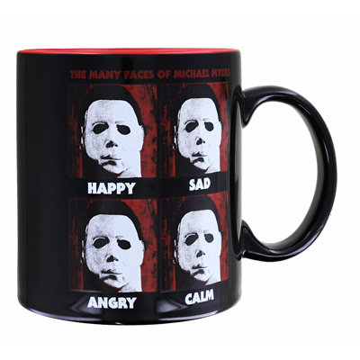 Grande tasse d'Halloween en céramique 20 onces Michael Myers