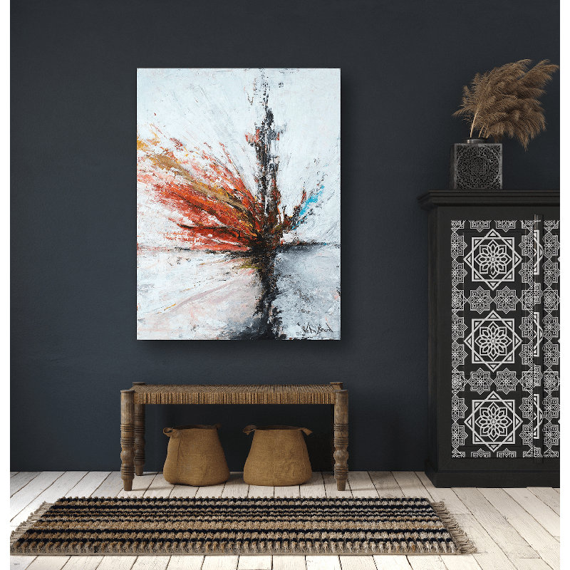 Entropy Print, 48" H x 36" W x 1.5" D