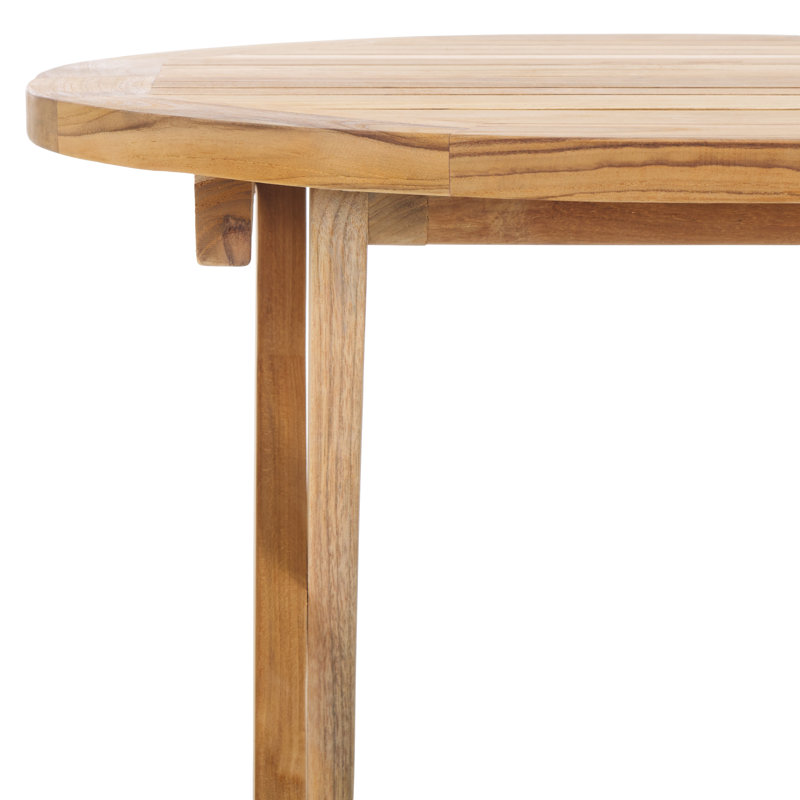 Tusarora Solid Teak Folding Round Table