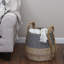 Armadi Two Tone Wicker Basket with Handles-585969832