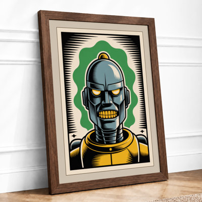 Robot Skull Ascendant Industrial - Print