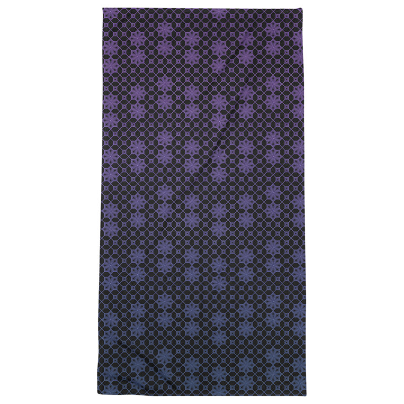 Serviette de plage en coton et polyester de luxe Collection Katelyn Elizabeth - Ultra absorbante, confort inspiré de l'art