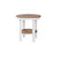 Berlin Gardens Regular Top With White Base Round End Dining Table-1153187647-1153187781