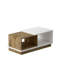 Table basse à piédestal avec rangement Jeno