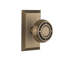 Studio Plate with Mission Door Knob-2092052195-2092052201