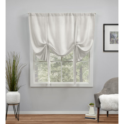 Abat-jour occultant et occultant avec passe-tringle Exclusive Home Sateen