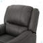 Fauteuil inclinable et pivotant avec fauteuil pivotant de style moderne
